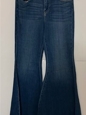 L'AGENCE High Rise Super Flare Jeans